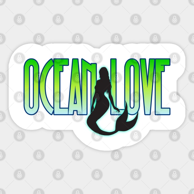 Mermaid t-shirt designs Sticker by Coreoceanart